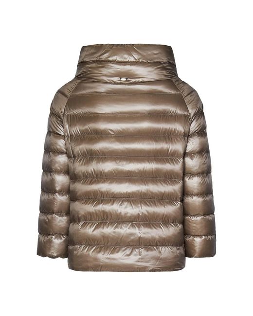 Herno Brown Down Jackets