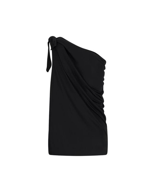 Saint Laurent Black Short Dresses
