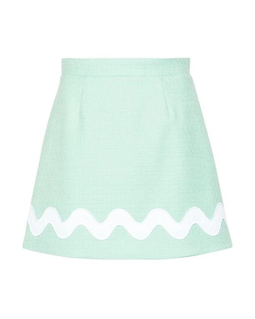 Patou Green Short Skirts