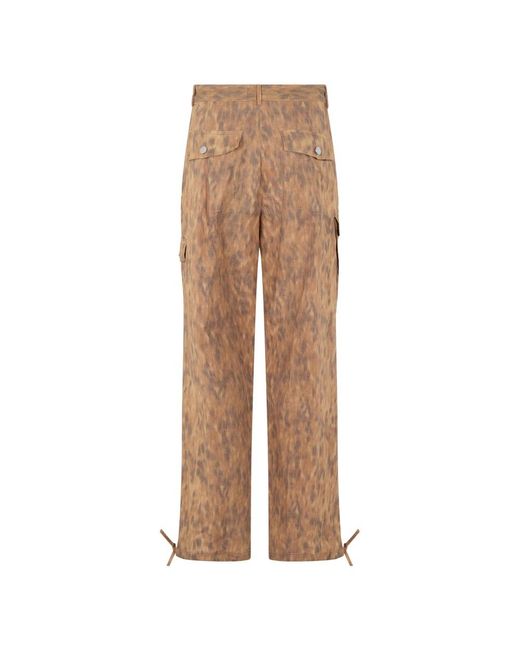 Ganni Natural Straight Trousers