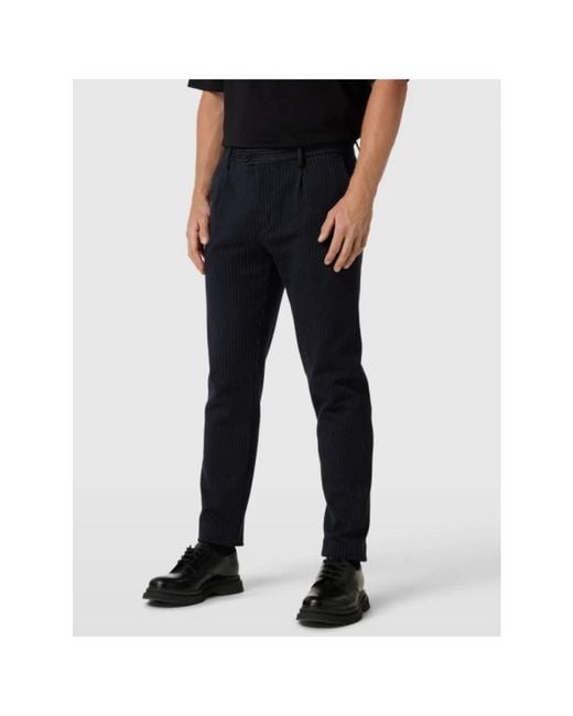 Tommy Hilfiger Blue Slim-Fit Trousers for men