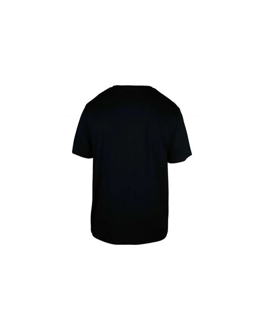 Balmain Oversized schwarzes t-shirt mit texturiertem logo in Black für Herren