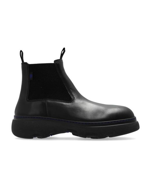 Chelsea Boots di Burberry in Black da Uomo