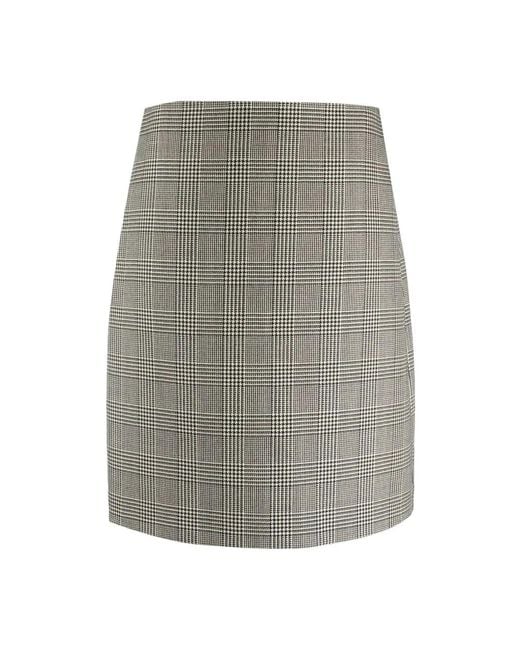 Ralph Lauren Gray Short Skirts