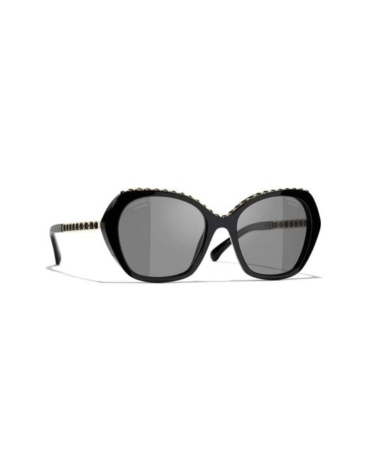 Chanel Black Sunglasses