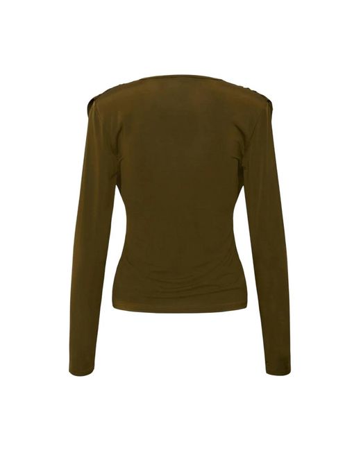 Blouses Gestuz de color Green