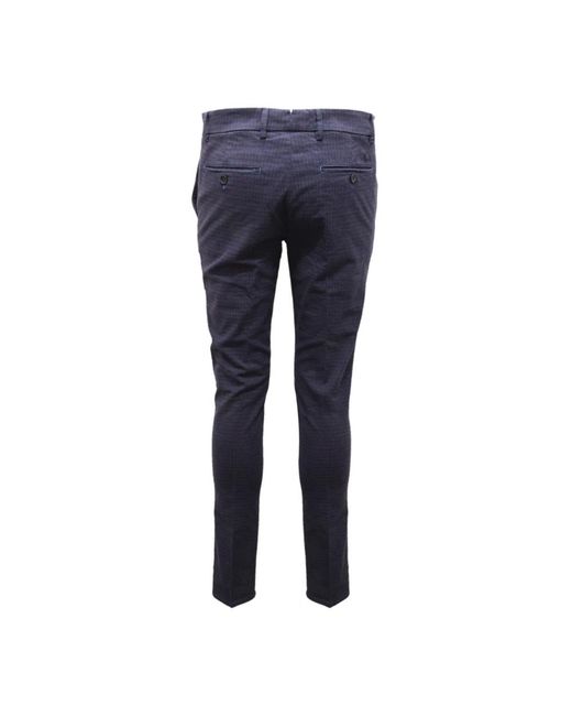 Harmont & Blaine Blue Slim-Fit Trousers for men