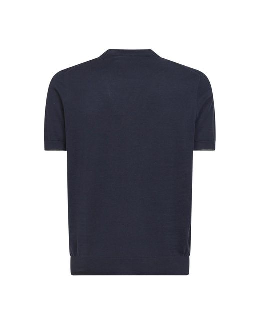 Brunello Cucinelli Blue T-Shirts for men