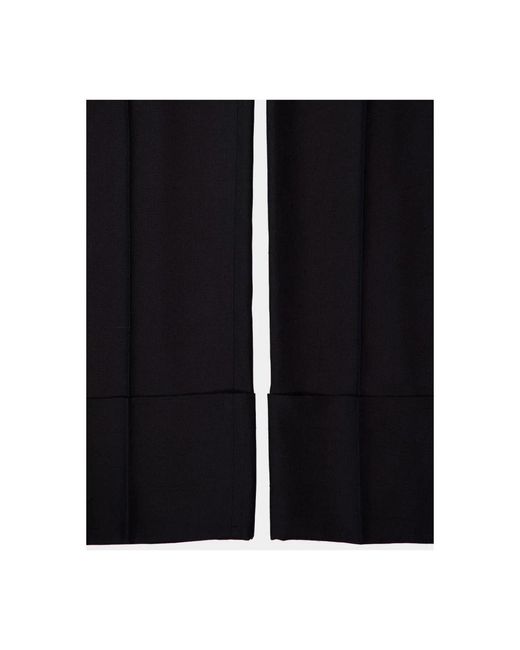 Valentino Garavani Black Wide Trousers
