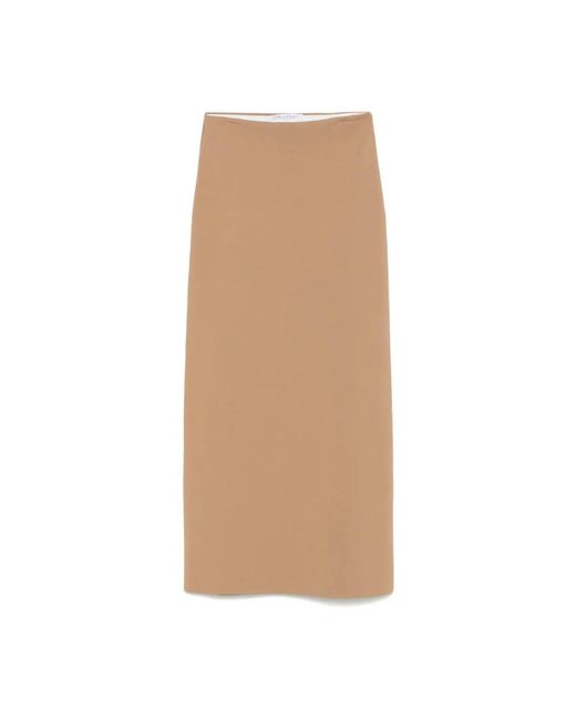Maxi Skirts Max Mara de color Natural