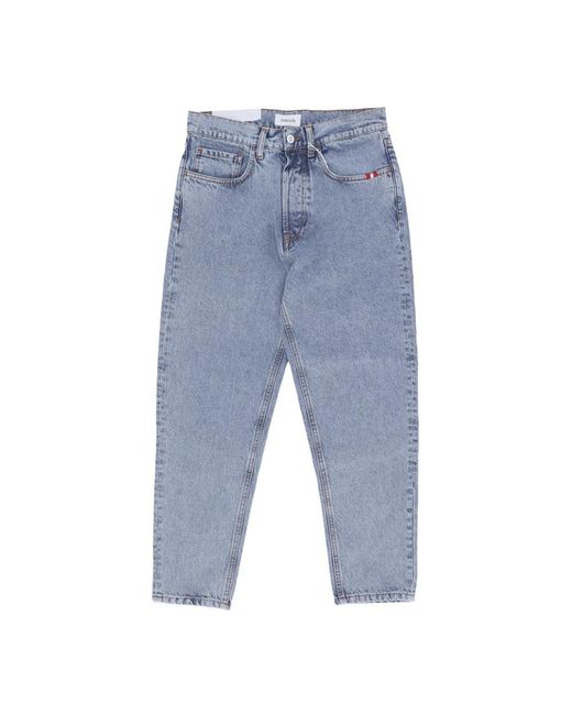 AMISH Blue Loose Fit Jeans for men