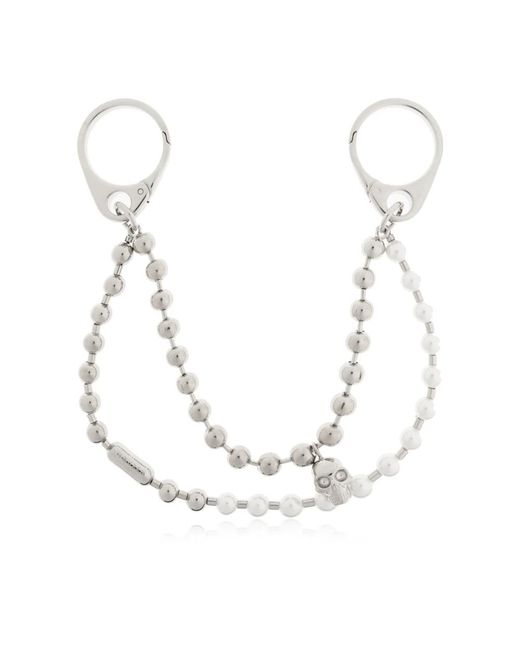 Alexander McQueen Metallic Bag Accessories