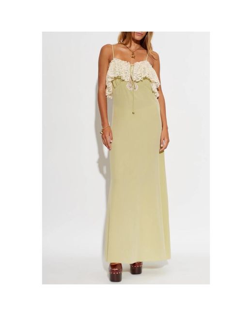 Chloé Metallic Maxi Dresses