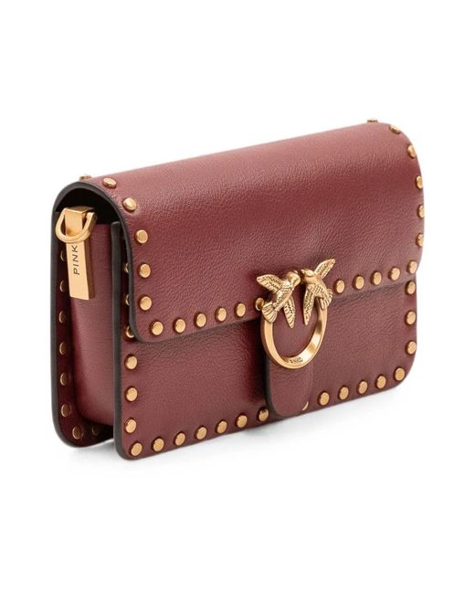 Pinko Red Cross Body Bags