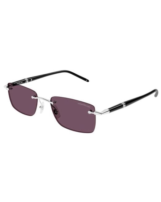 Montblanc Gray Sunglasses
