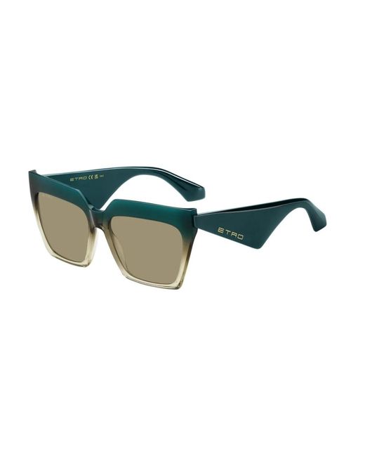 Etro Green Sunglasses