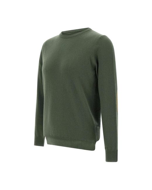 Kangra Green Cashmere Knitwear for men