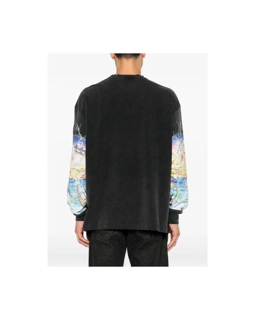 Casablanca Black T-Shirts for men
