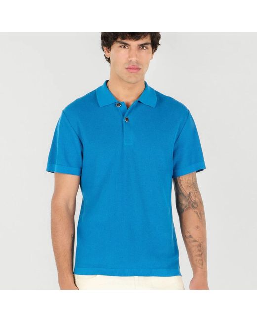 Roberto Cavalli Blue Polo Shirts for men