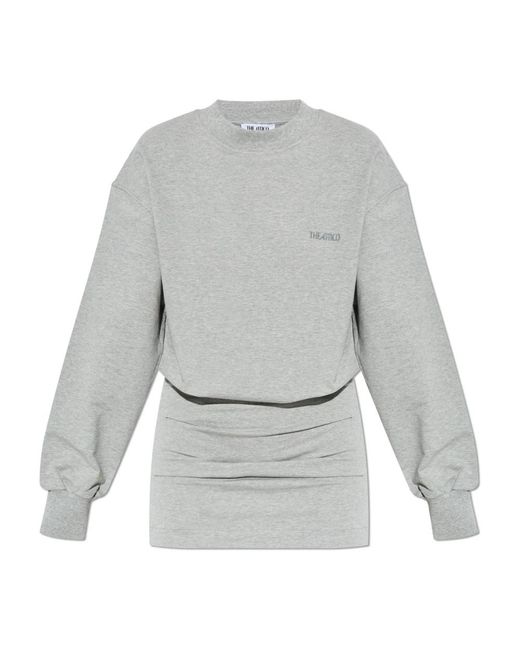 The Attico Jurken in het Gray