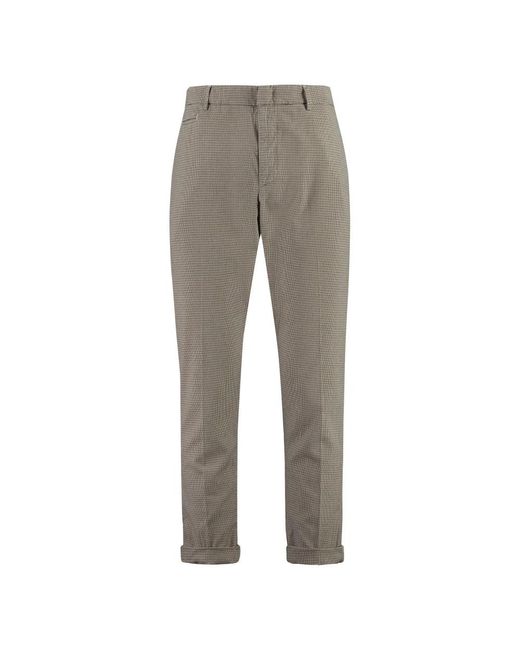 Dondup Gray Chinos for men