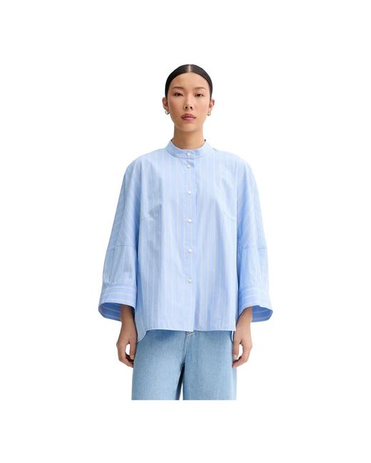 Munthe Gestreept Shirt in het Blue