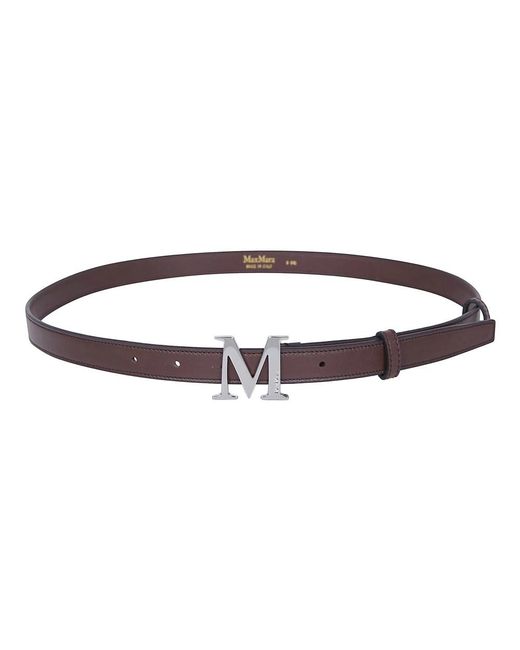 Belts Max Mara de color Brown