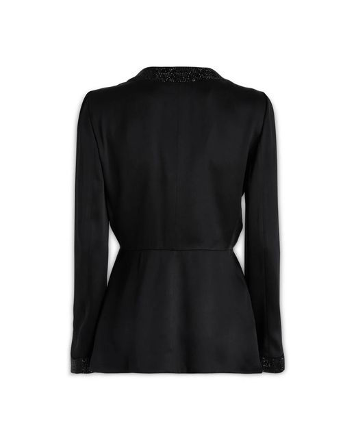 Giorgio Armani Black Blouses