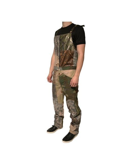 Dolce & Gabbana Green Jumpsuits for men