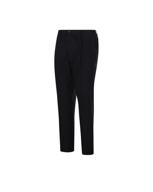 Santaniello Black Slim-Fit Trousers for men