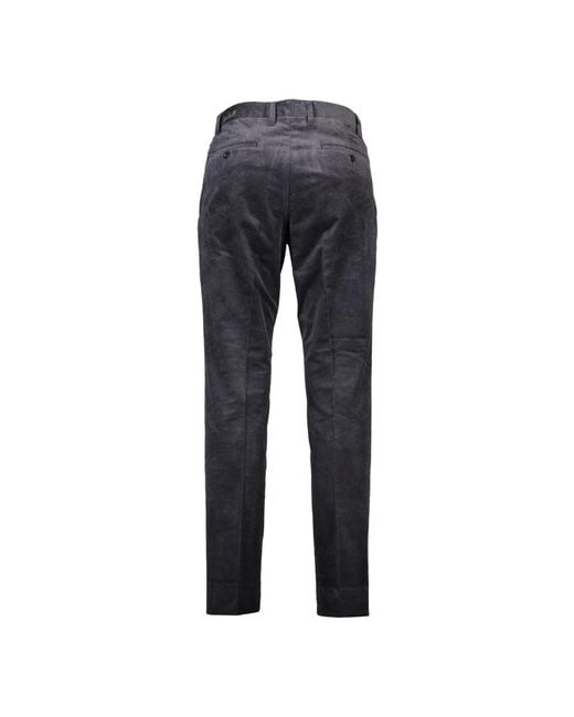 Gant Blue Slim-Fit Trousers for men