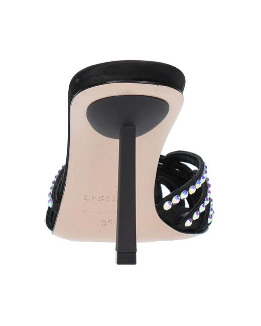 Le Silla Black Sandalen schwarz