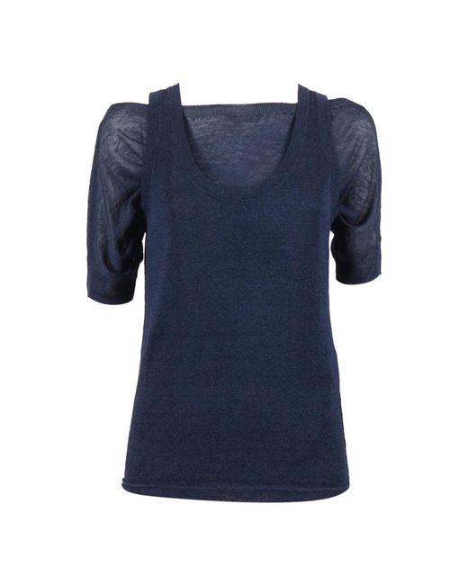 Blouses P.A.R.O.S.H. de color Blue