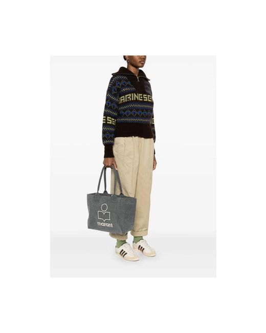 Isabel Marant Gray Shopping Bags