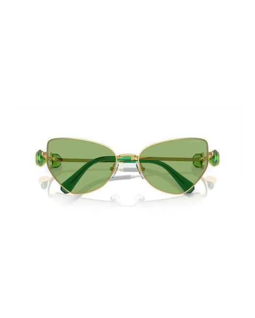 Swarovski Green Sunglasses
