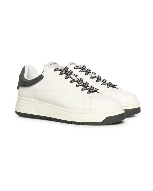 Emporio Armani White Sneakers for men
