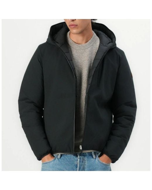 Save The Duck Black Winter Jackets for men