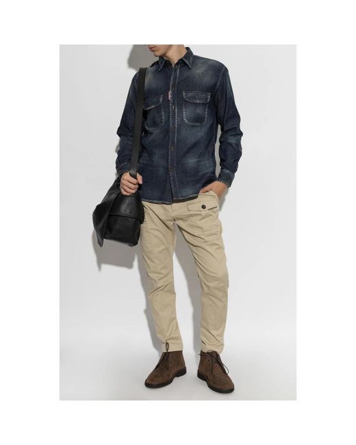 DSquared² Denimhemd in Blue für Herren