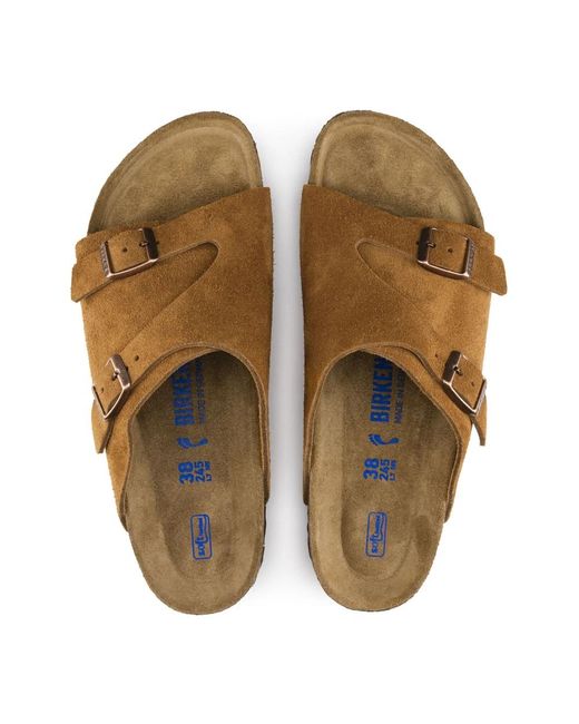 Birkenstock Brown Flat Sandals