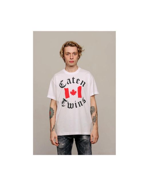 DSquared² White T-Shirts for men