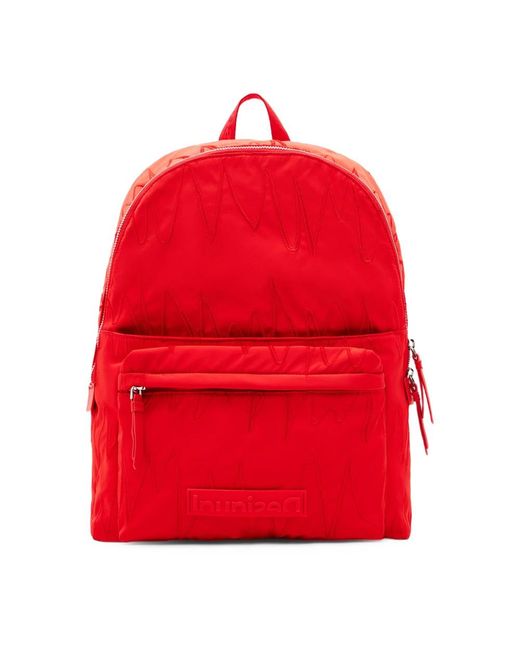 Desigual Red Backpacks