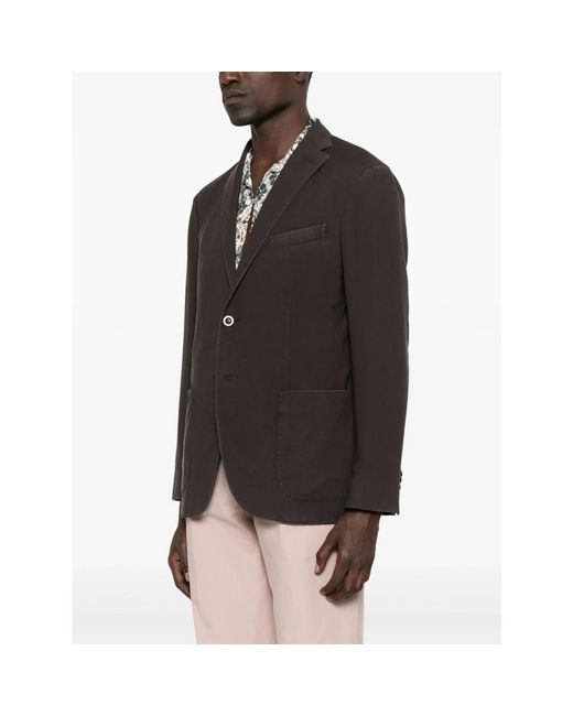 Boglioli Black Blazers for men