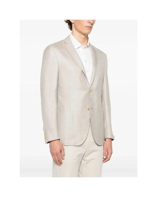 Corneliani White Blazers for men