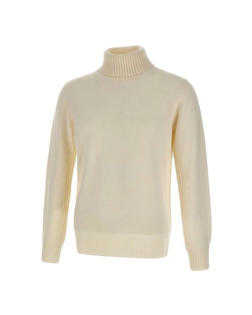 Kangra White Turtlenecks for men