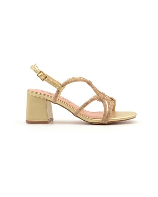 Bibi Lou Metallic High Heel Sandals