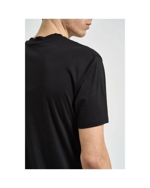 Emporio Armani Black T-Shirts for men