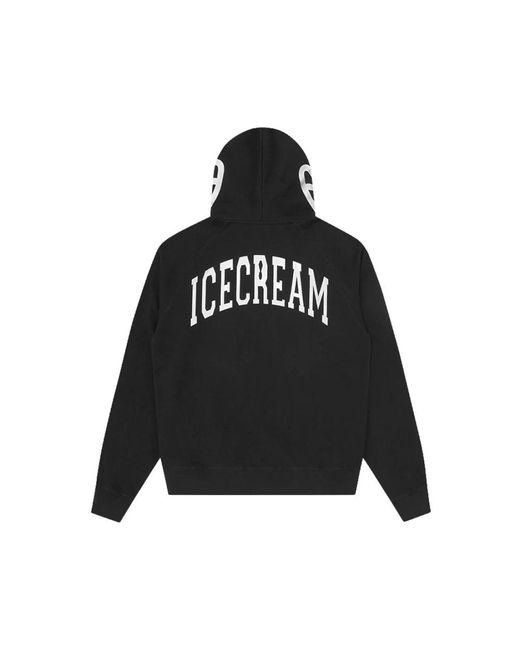 ICECREAM Black Zip-Throughs for men