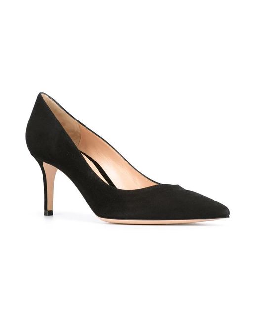 Gianvito Rossi Black 70 Pump