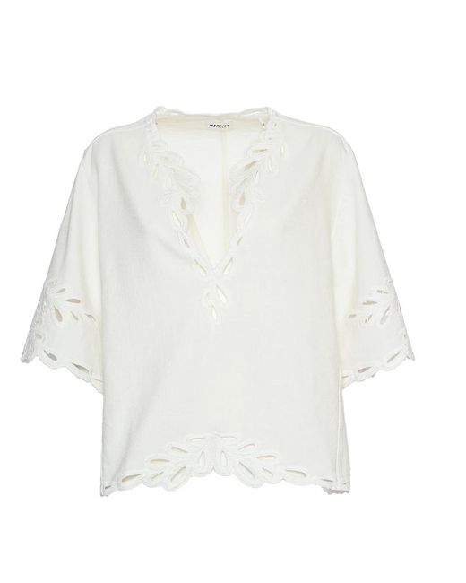 Isabel Marant White Blouses