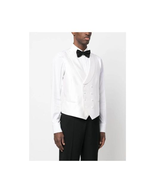 Lady Anne White Waistcoats for men